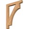 Ekena Millwork Westlake Block Smooth Bracket, Western Red Cedar, 3 1/2"W x 30"D x 38"H BKT04X30X38WTL05SWR - alternate 1